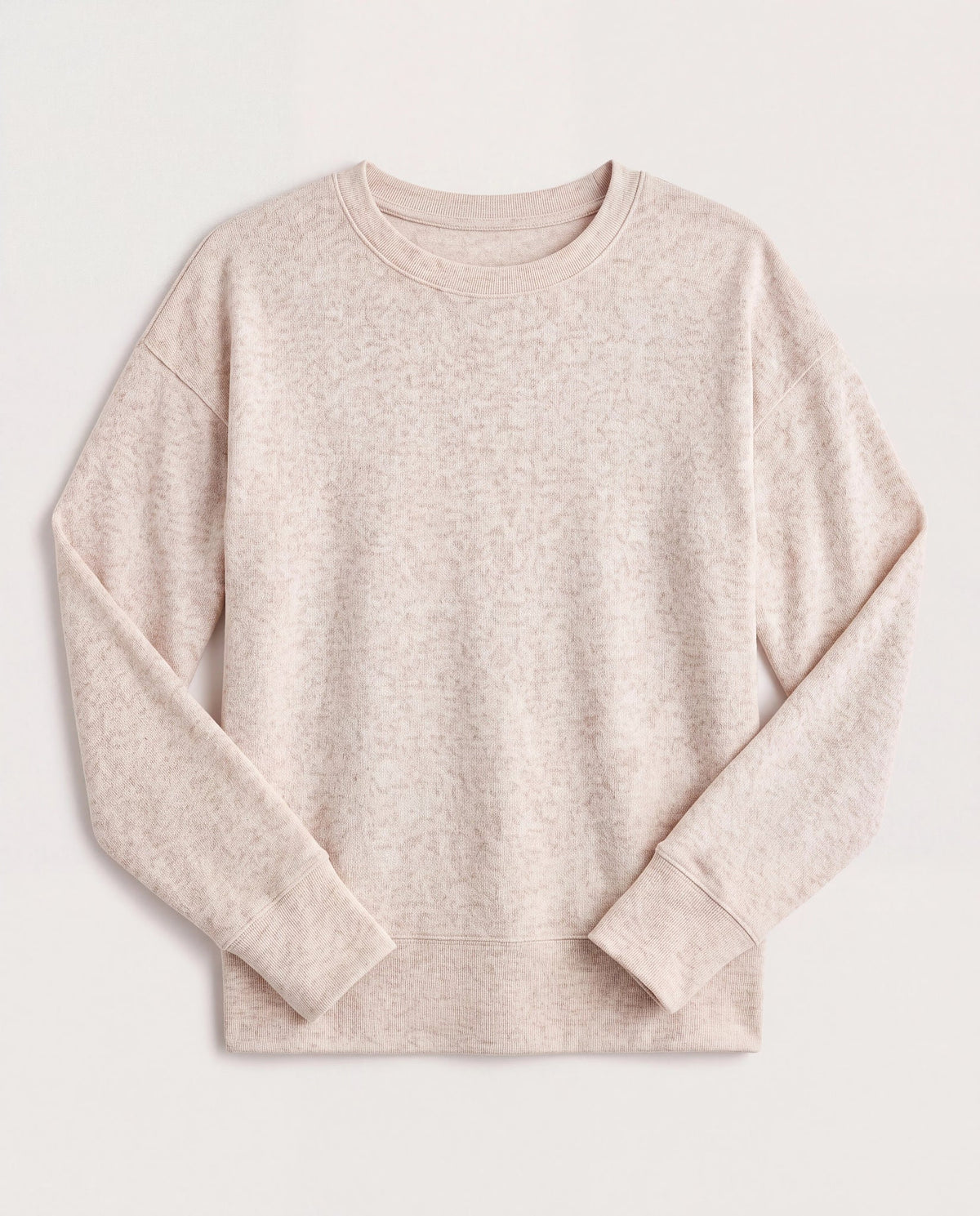 Oatmeal $|& SEAS Dreamy Hacci Pullover - Hanger Detail