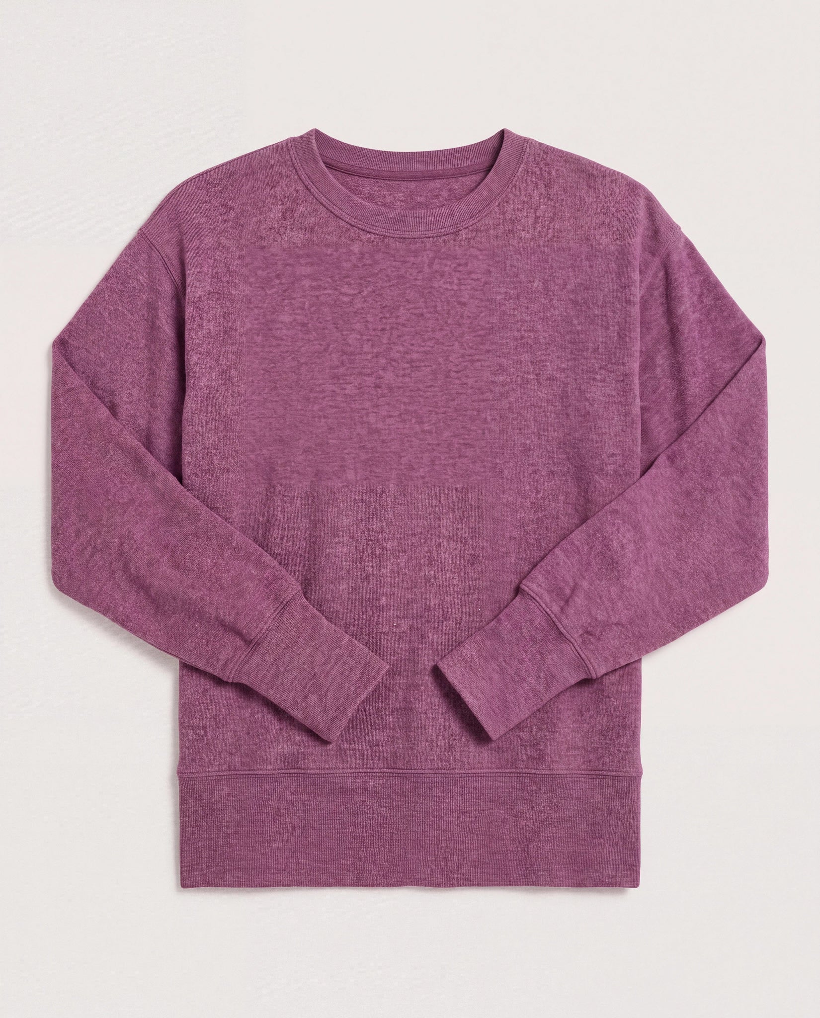 Vintage Plum $|& SEAS Dreamy Hacci Pullover - Hanger Detail