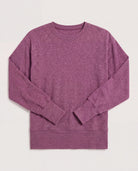 Vintage Plum $|& SEAS Dreamy Hacci Pullover - Hanger Detail