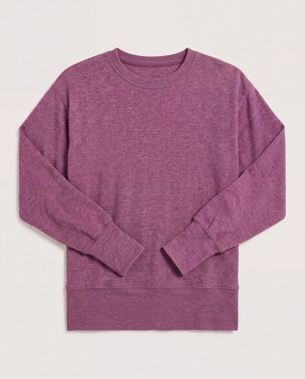 Vintage Plum $|& SEAS Dreamy Hacci Pullover - Hanger Detail