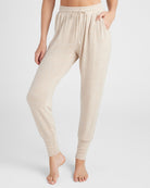 Oatmeal $|& SEAS Dreamy Hacci Lounge Jogger - SOF Front