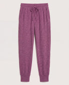 Vintage Plum $|& SEAS Dreamy Hacci Lounge Jogger - Hanger Detail