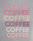 Heather Grey $|& SEAS Coffee Graphic Sleep Tee - SOF Detail