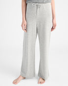 Heather Grey $|& SEAS Heathered Shoreline Hacci Lounge Pant - SOF Front