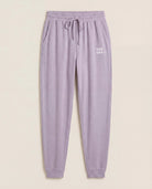 Heather Purple Sage $|& SEAS Shoreline Hacci "ZZZ" Graphic Jogger - Hanger Detail