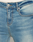 Medium Wash $|& SEAS Mariah Bootcut Jeans - SOF Full Front