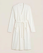 Cream $|& SEAS Shoreline Hacci Robe - Hanger Front
