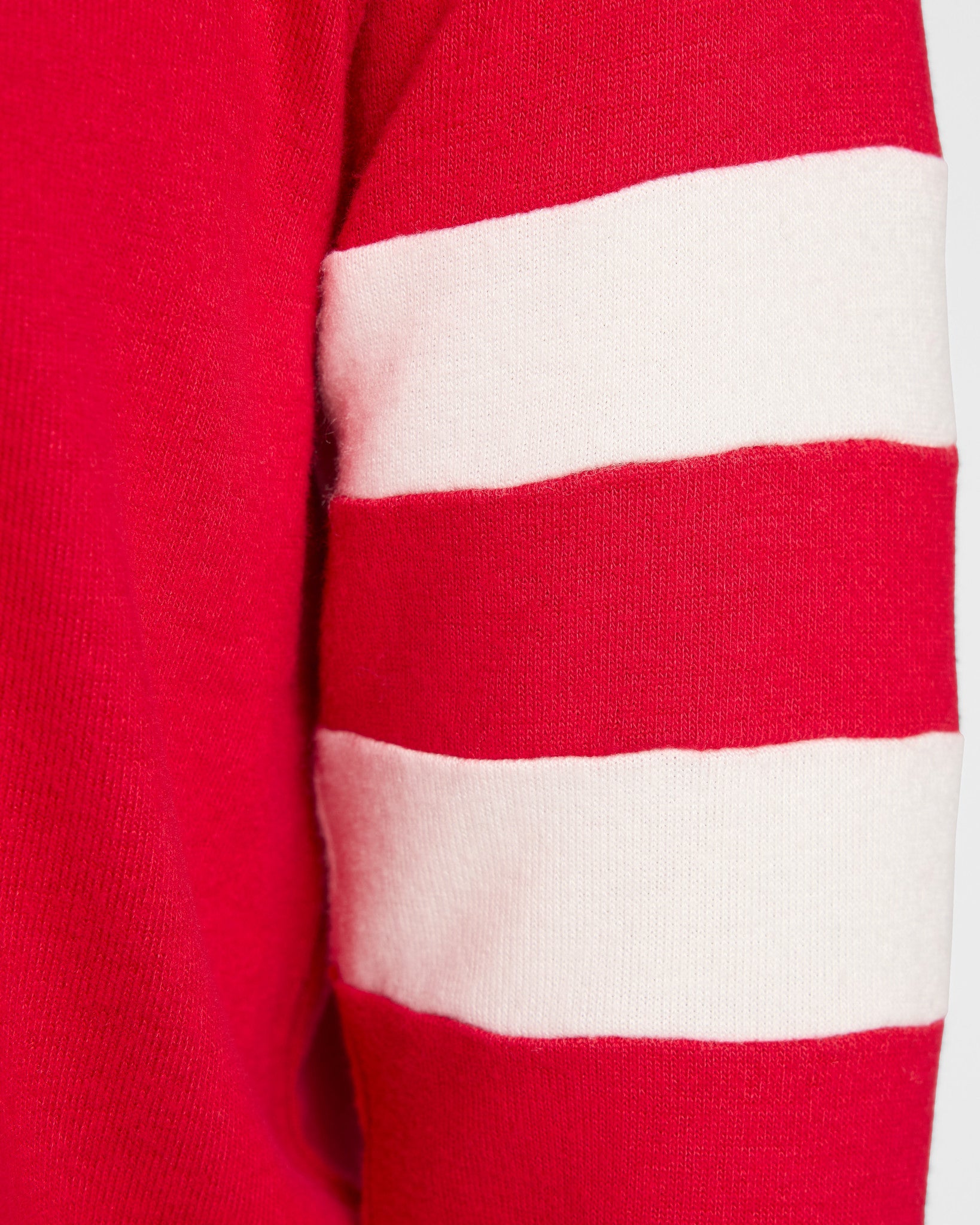 Chilipepper/Cream $|& SEAS Shoreline Varsity Cozy Top - SOF Full Front