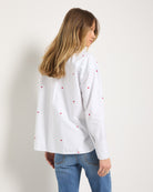 White Heart $|& SEAS Jetty Button Up Shirt - SOF Side