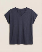 Mariner Midnight $|& SEAS SoCal Short Sleeved Top - Hanger Back
