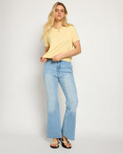 Butter $|& SEAS Newport Cropped Tee - SOF Front