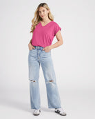 Rouge $|& SEAS SoCal Short Sleeved Top - UGC On Fig