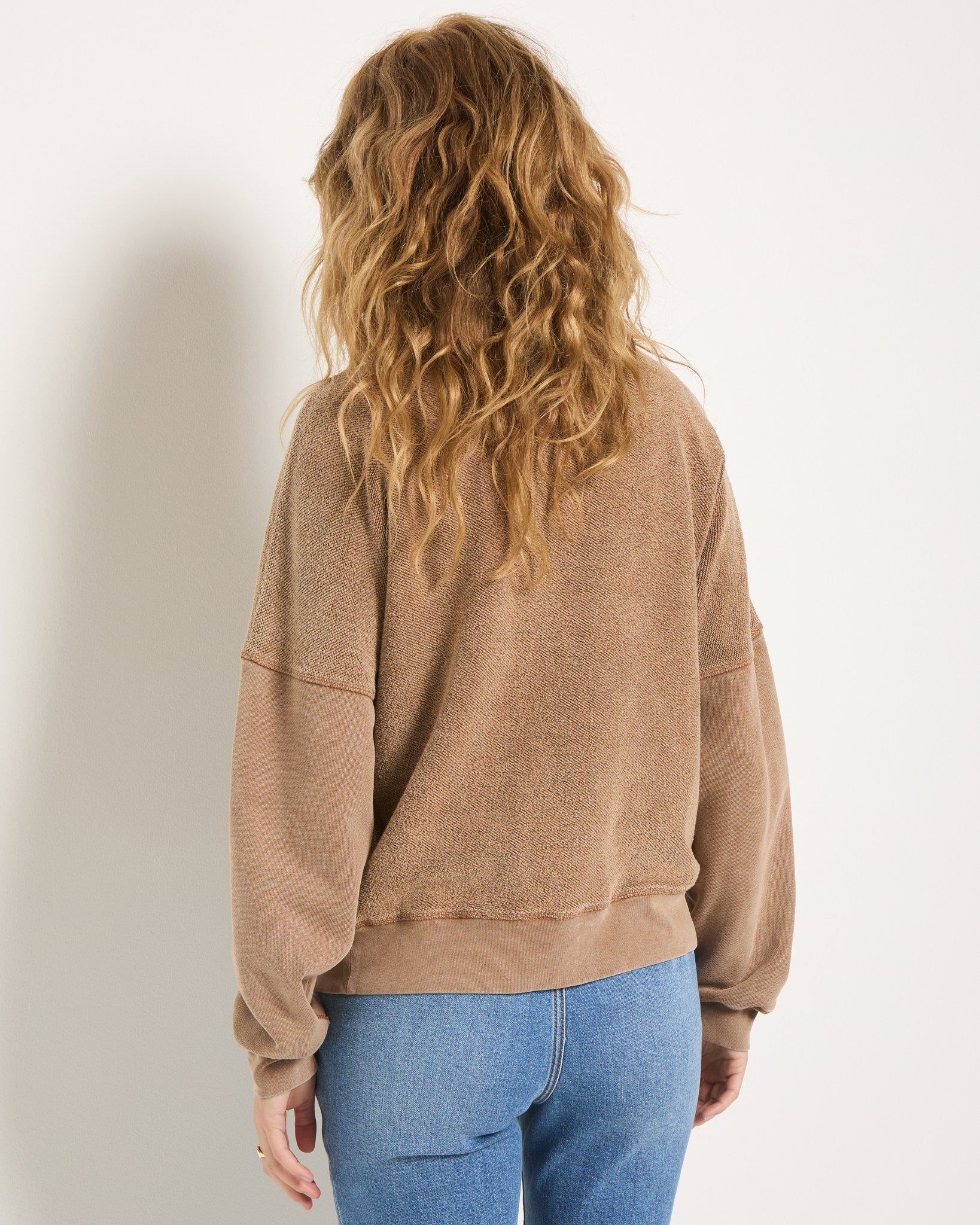 Terra Half Zip Sweatshirt - Vintage 100% Cotton Fleece – Seventy