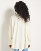 Cream $|& SEAS Atoll Knit Shacket - UGC On Fig