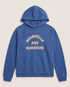 Navy $|& SEAS Seashells and Sunshine Graphic Hoodie - Hanger Detail