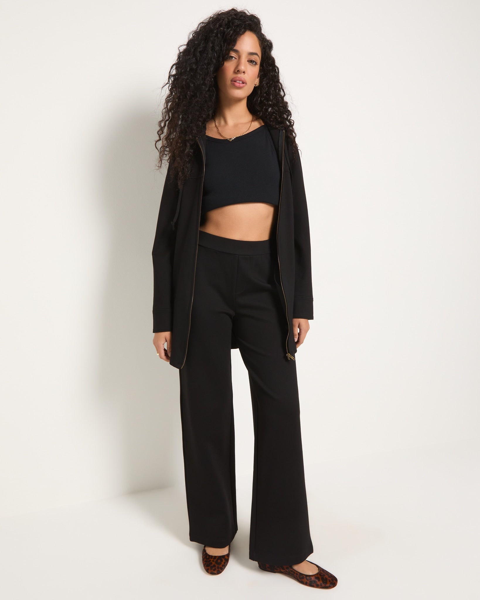 Black $|& SEAS Sanddune Ponte Pant - UGC On Fig