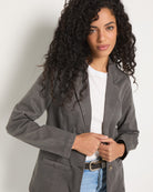 Charcoal $|& SEAS Pacific Heights Blazer - SOF Full Front