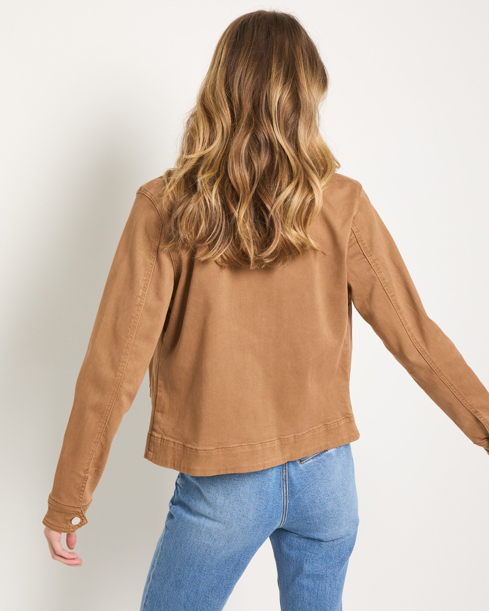 Camel $|& SEAS Potrero Twill Jacket - SOF Back