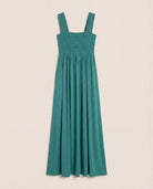 Deep Teal $|& SEAS Westbreeze Smocked Maxi Dress - VOF Detail