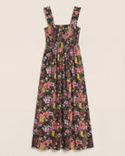 Multi Floral $|& SEAS Westbreeze Printed Smocked Maxi Dress - Hanger Detail
