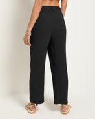 Black $|& SEAS Oasis Gauze Pant - SOF Back