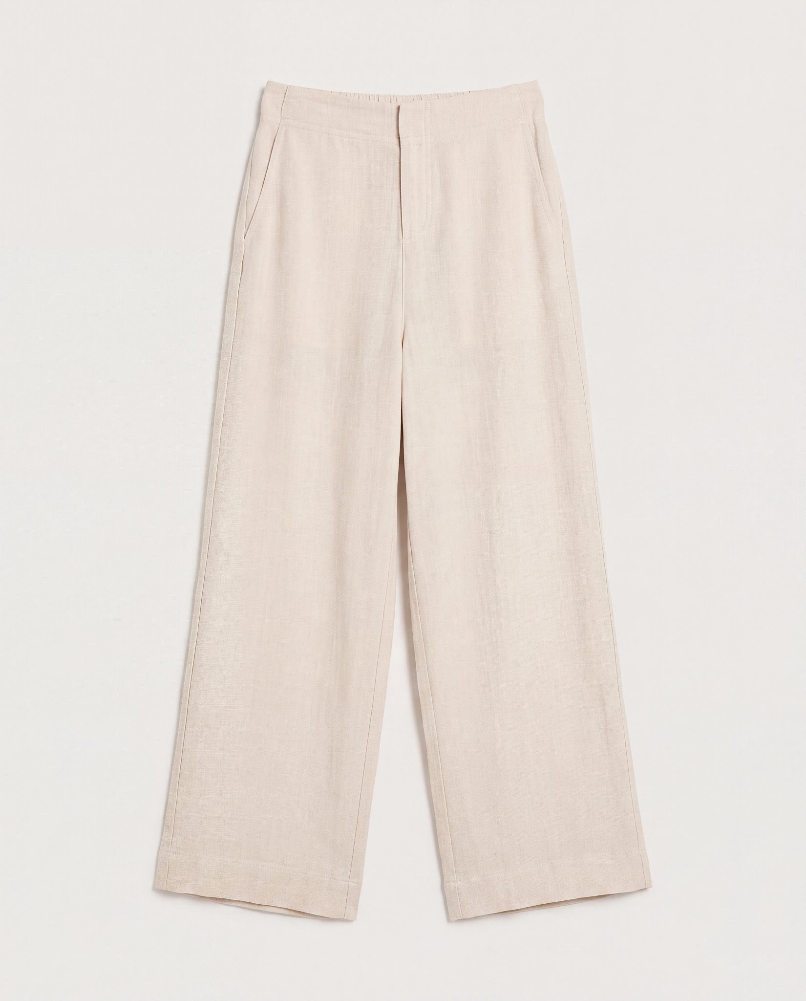 Birch $|& SEAS Palomar Linen Blend Crop Pant - Hanger Detail