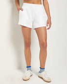 White $|& SEAS Beachdaze French Terry Short - SOF Front
