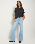 Faded Black $|& SEAS Golden Hour Current Relaxed Graphic Tee - UGC On Fig