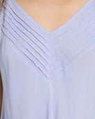 Pacific Sky $|& SEAS Serene Spaghetti Strap Tank - SOF Full Front
