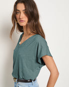 Lagoon $|& SEAS SoCal Short Sleeved Top - SOF Full Front