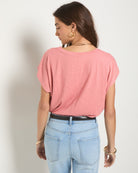 Sun Kissed $|& SEAS SoCal Short Sleeved Top - SOF Back