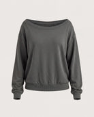 Eclipse $|& SEAS Brooksville One Shoulder Sweatshirt - Hanger Detail