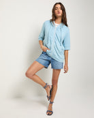 Wave $|& SEAS Short Sleeve Fleece Zip Up - UGC On Fig