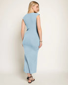 Wave $|& SEAS Fairfax Ruched Midi Dress - SOF Back