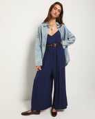 Sapphire $|& SEAS High Tide Jumpsuit - VOF Front