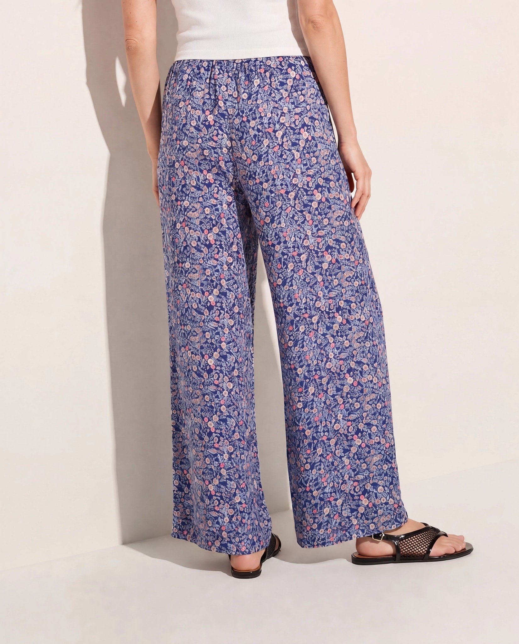 Sapphire Floral $|& SEAS Serene Pant - SOF Side