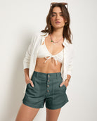 Lagoon $|& SEAS Driftwood Utility Short - VOF Front