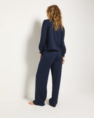 Mariner Midnight $|& SEAS Up Early Puff Sleeve Sleep Set - SOF Back