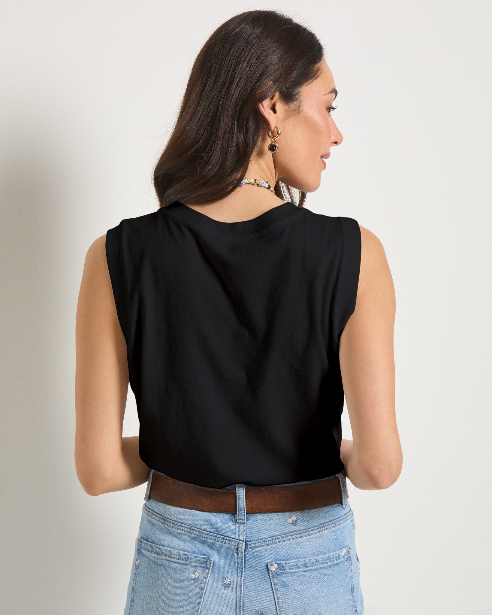 Faded Black $|& SEAS Sunrise Tank - SOF Back