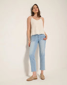 Cream $|& SEAS Radiance Eyelet Cami - UGC On Fig