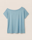 Wave $|& SEAS Edgewater Off The Shoulder Tee - Hanger Detail