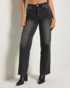 Midnight $|& SEAS Saltwater Wide Leg Jean - SOF Front
