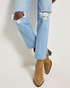 Lakeside $|& SEAS Bray Straight Distressed Jean - SOF Full Front