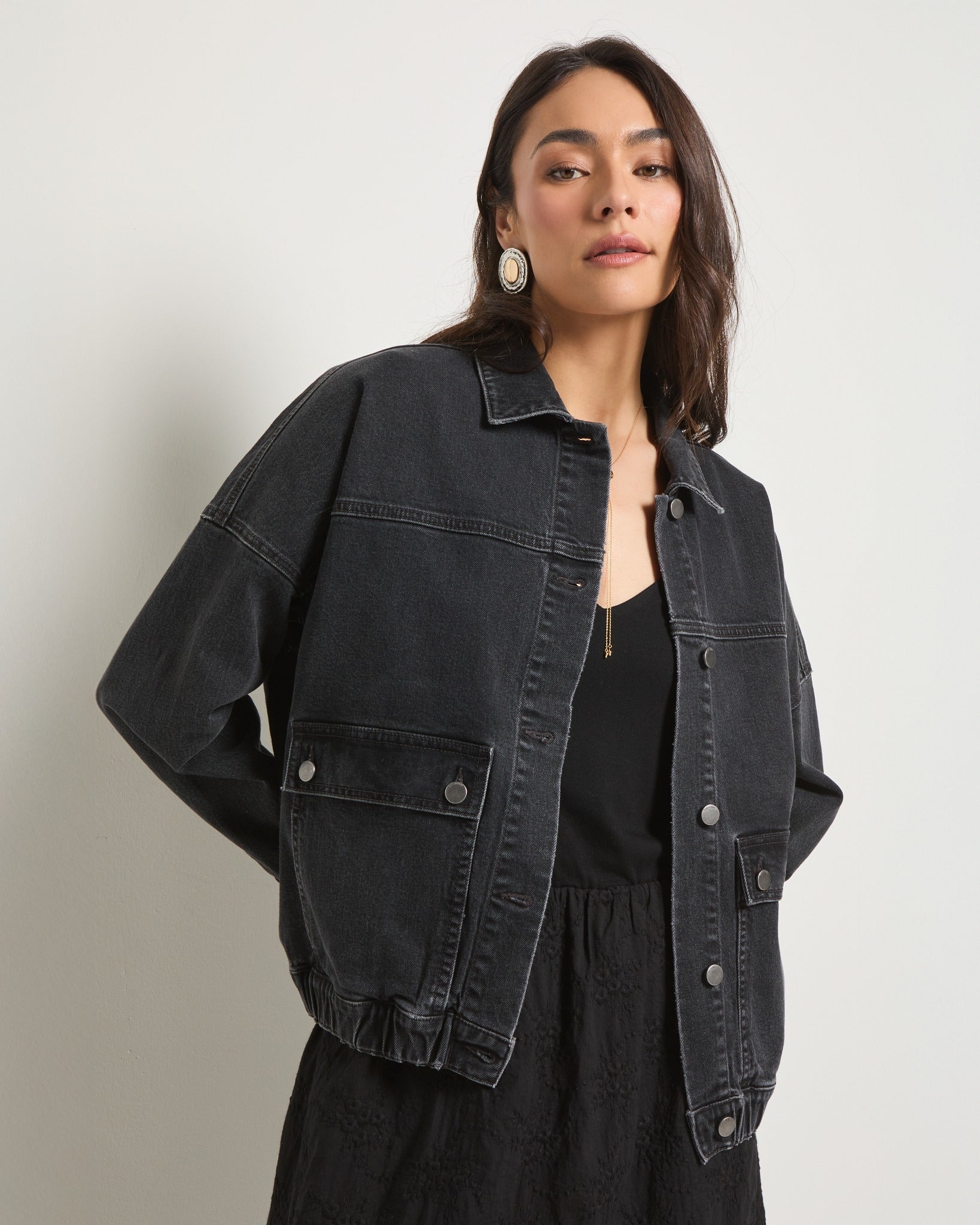 Midnight $|& SEAS Solstice Jacket - SOF Front