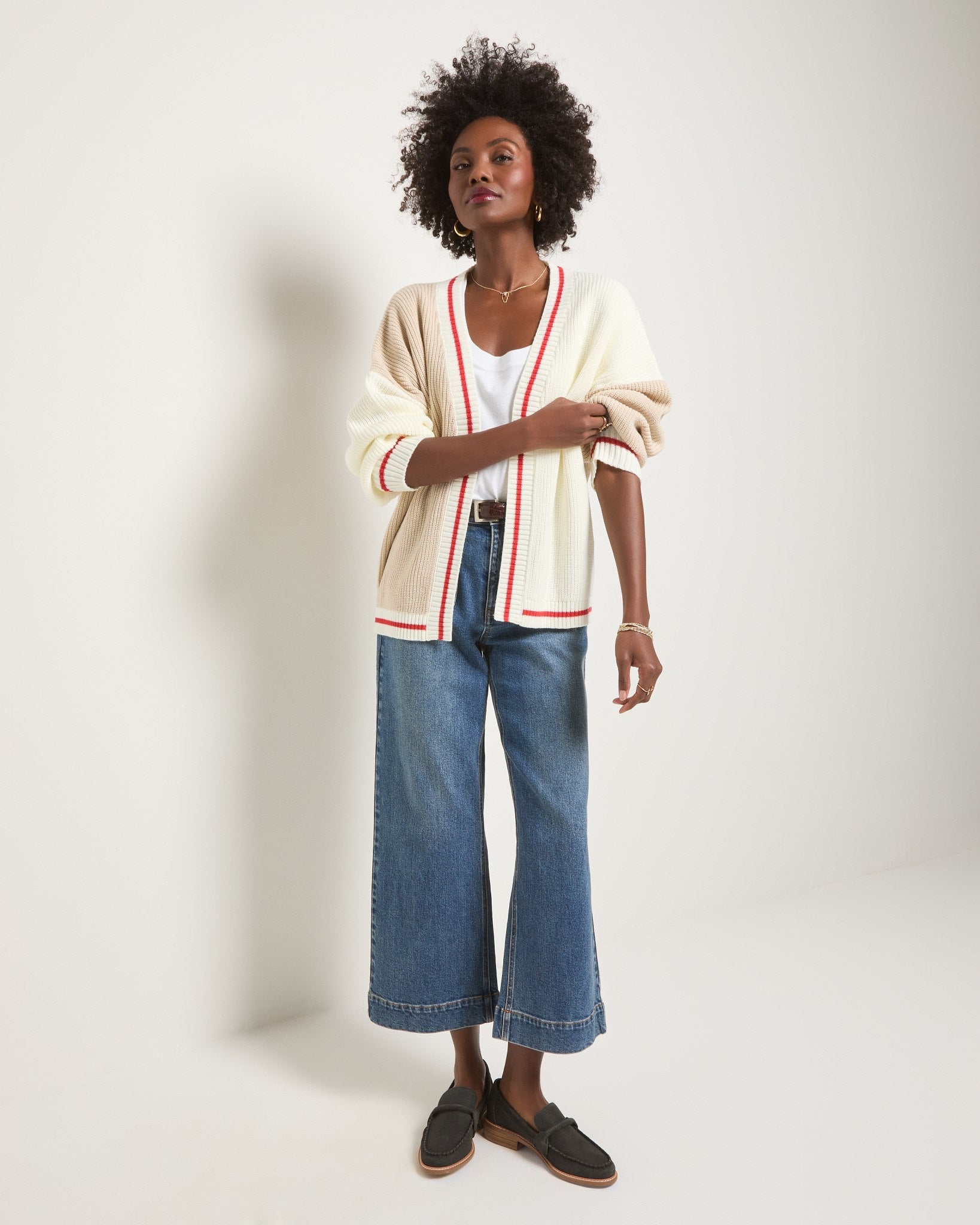Birch $|& SEAS Solstice Sun Colorblocked Cardigan - UGC On Fig