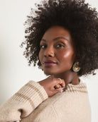 Heather Cream $|& SEAS Island Cardigan - SOF Full Front