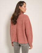 Heather Cedar $|& SEAS Emerald Cardigan - SOF Back