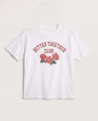 White $|& SEAS Dreamer Graphic Tee - Hanger Detail