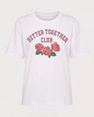 White $|& SEAS Dreamer Graphic Tee - Hanger Detail
