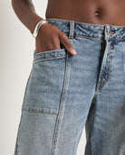 White Water $|& SEAS Nomad Flare Jean - SOF Full Front